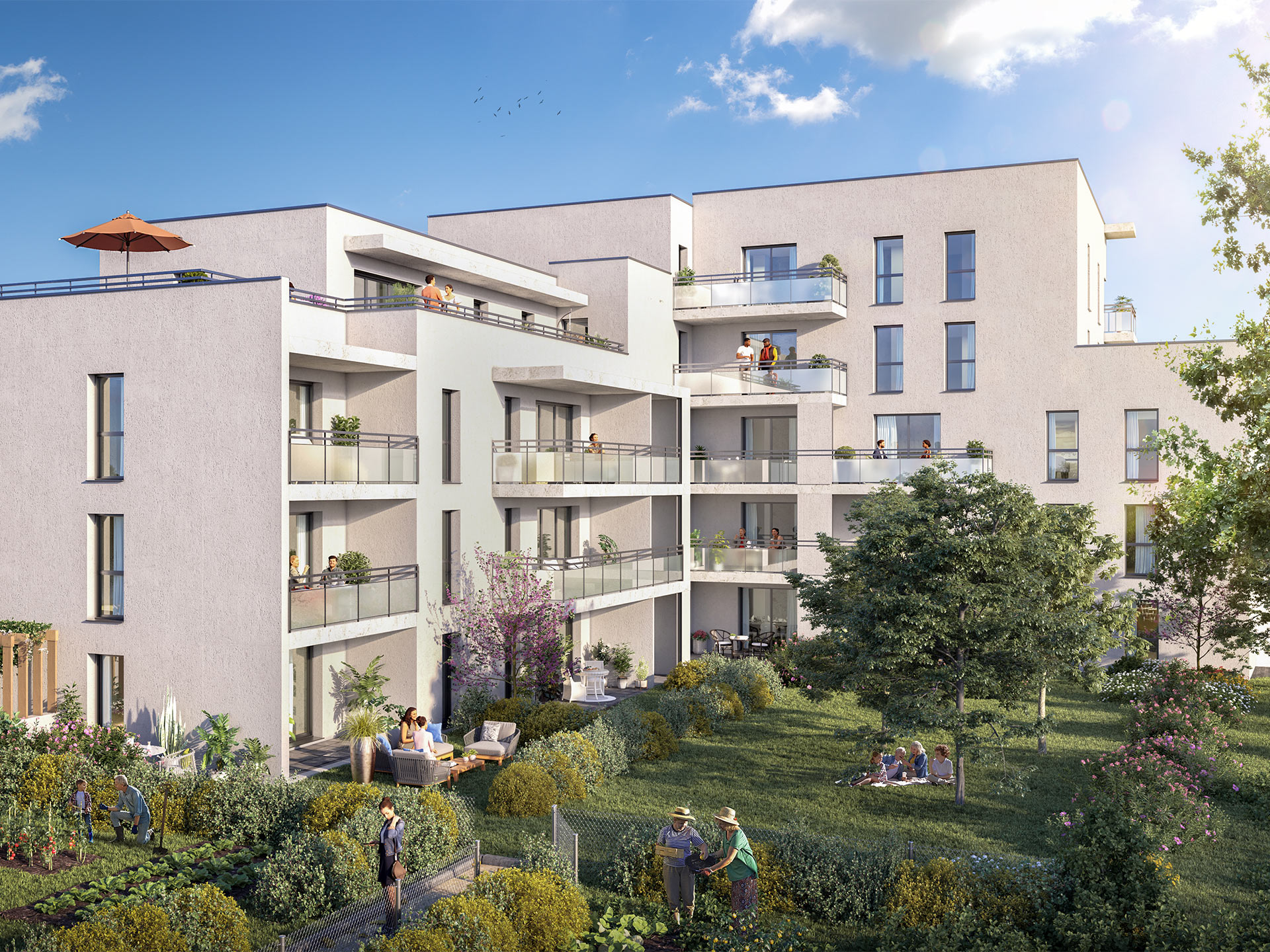 Appartement 3 chambres à vendr