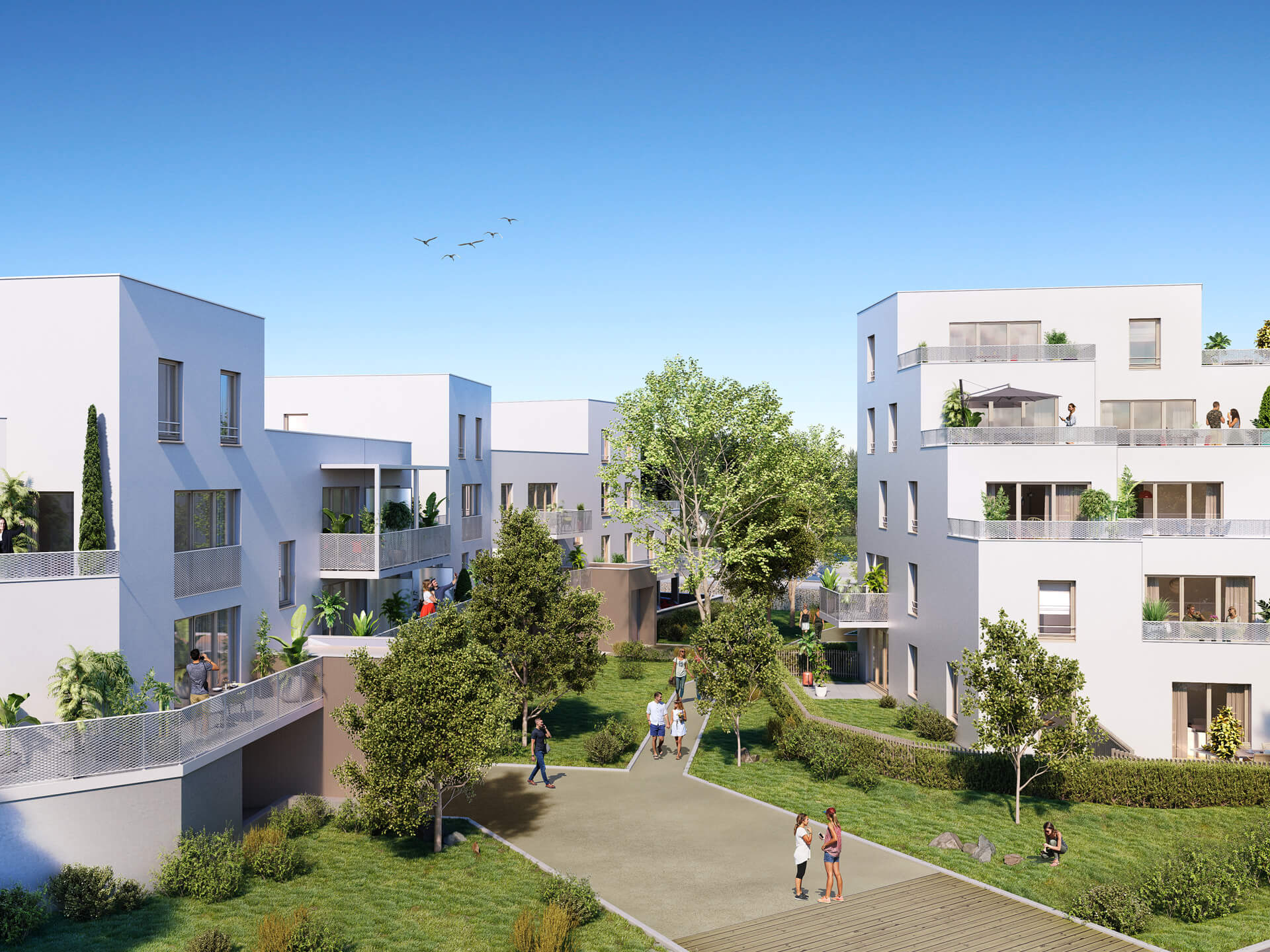 Programme immobilier neuf les Terrasses Calypso