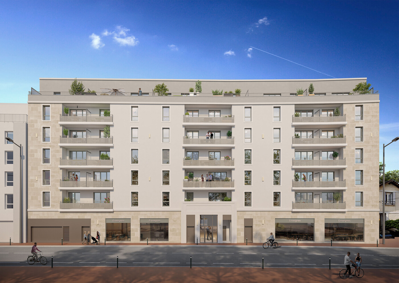 Programme neuf Le 58 Jaurès